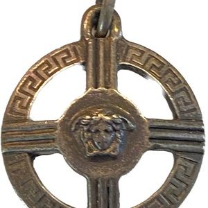 🔥Versace Medusa necklace with greek keys original